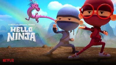 Netflix动画片《哈啰忍者 Hello Ninja》第四季 英德法语中英字 全10集MP4下载 - 少儿专区