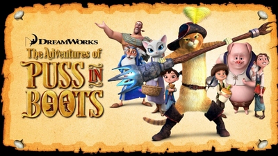 梦工厂动画片《穿靴子的猫历险记 The Adventures of Puss in Boots》第三季 国粤英三语中英双字 全13集MP4下载 - 少儿专区