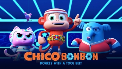Netflix动画片《奇哥·蹦蹦和他的工具箱 Chico Bon Bon: Monkey with a Tool Belt》第二季 国英日三语三字 全10集MP4下载 - 少儿专区