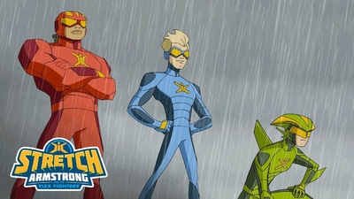 超级英雄动画《弹力英雄战队 Stretch Armstrong and the Flex Fighters》第一季 国语版13集+英语版13集 全13集MP4下载 - 少儿专区