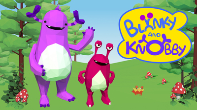 无对白动画《眨眼儿与疙瘩儿 Blinky and Knobby》第一季 无对白 全26集MP4下载 - 少儿专区