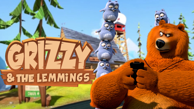 法国动画片《熊鼠一家 Grizzy and the Lemmings》第一季 无对白 全78集MP4下载 - 少儿专区