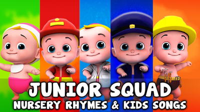 慢速英语儿歌《宝宝趣味英语启蒙慢速儿歌 Junior Squad》第一季 英语版 全44集MP4下载 - 少儿专区