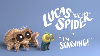 萌系动画片《小蜘蛛卢卡斯 Lucas the Spider》第一季 英语英字 全24集MP4下载 - 少儿专区