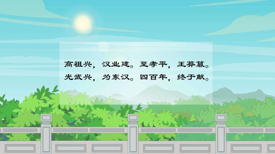 传统经典动画《幼儿版三字经 Children's Three Character Classic》第一季 国语版 全56集MP4下载 - 少儿专区