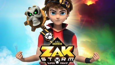 海外冒险动画《扎克风暴：超级海盗 Zak Storm: Super Pirate》第一季 英语中英双字 全39集MP4下载 - 少儿专区