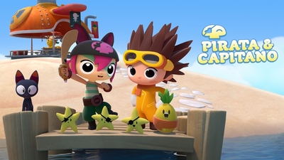 海外冒险动画《安妮海盗和阿诺机长 Pirata & Captiano》第一季 英语版 全32集MP4下载 - 少儿专区