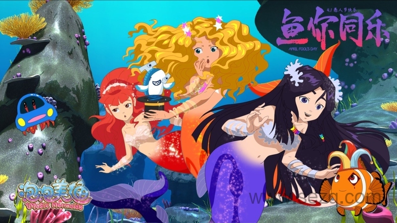 泡泡美人鱼 - 动画资源画廊第1张