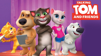 汤姆猫系列动画《会说话的汤姆猫家族 Talking Tom And Friends》第四季 英语中字 全26集MP4下载 - 少儿专区