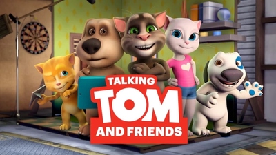 汤姆猫系列动画《会说话的汤姆猫家族 Talking Tom and Friends》第五季 国语版26集+英语版26集 全26集MP4下载 - 少儿专区
