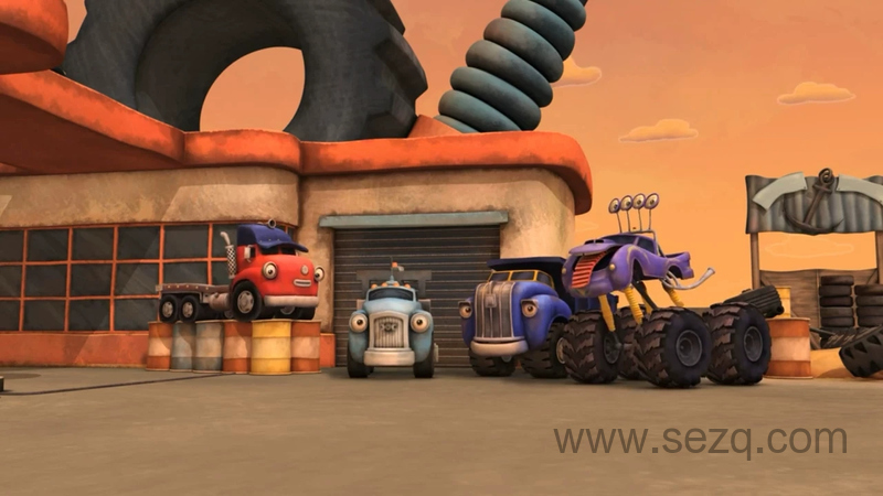 汽车镇的故事 - 动画资源画廊第1张