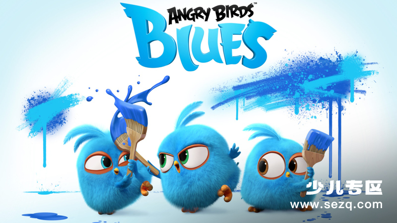 愤怒的小鸟之蓝弟弟 - 动画资源画廊第1张