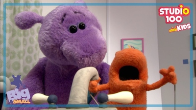 BBC动画片《大块头和小不点 Big&Small》第一季 中文版78集+英文版78集 全78集MP4下载 - 少儿专区