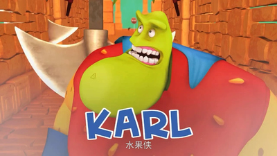 国产低幼动画《水果侠Karl》第一季 中文版104集+英文版104集 全104集MP4下载 - 少儿专区