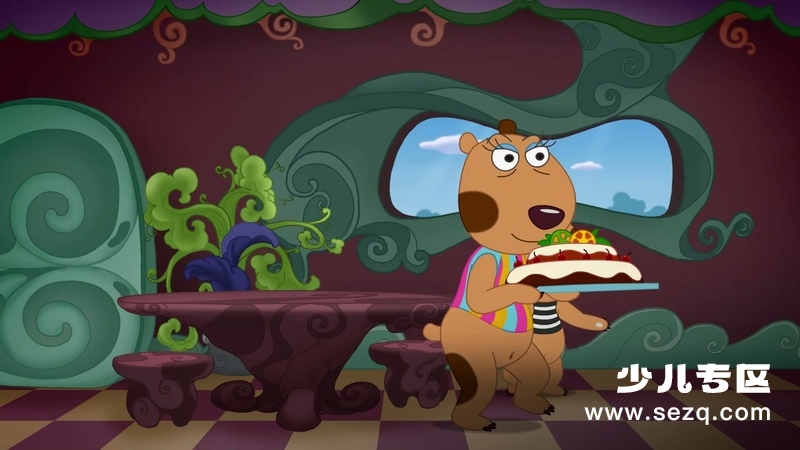 斑点熊与大笨贼", "斑点熊与大笨贼 - 动画资源画廊第6张