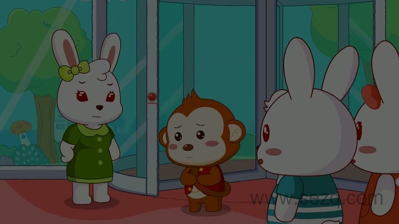 兔小贝安全教育动画 - 动画资源画廊第3张