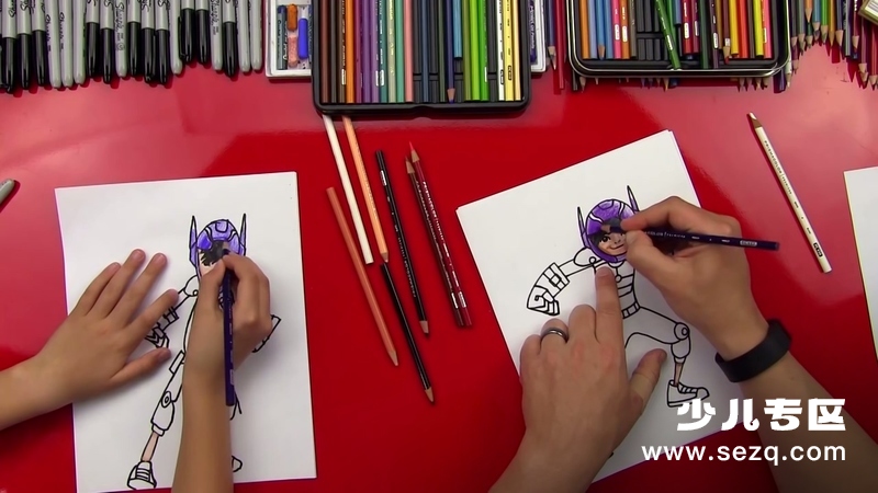 孩子的艺术中心：如何画人物 - 动画资源画廊第5张