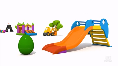 工程车动画《挖掘机麦克斯 Excavator Max》第一季 英语版 全43集MP4下载 - 少儿专区