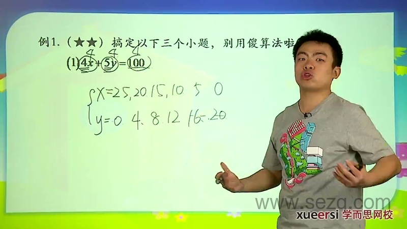 学而思小学五年级奥数 - 动画资源画廊第8张