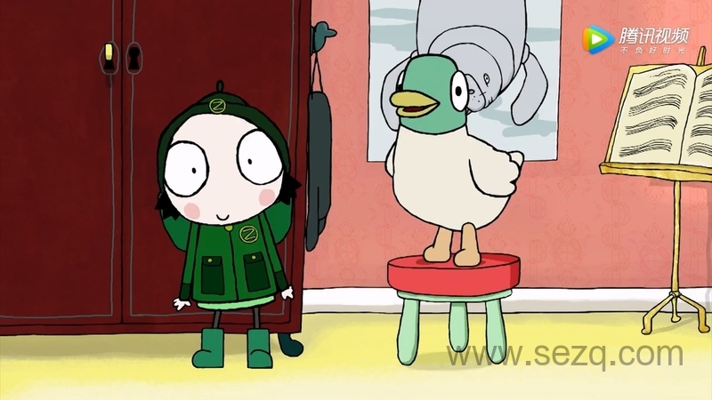 莎拉与乖乖鸭 - 动画资源画廊第5张