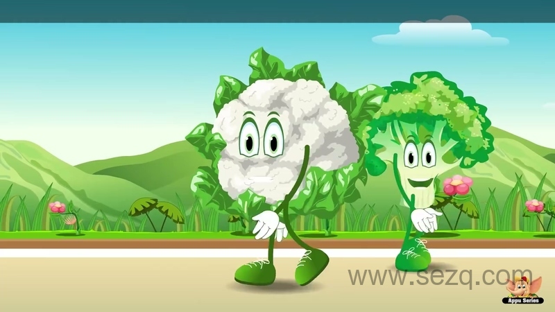 阿布英文儿歌 蔬菜篇 - 动画资源画廊第4张