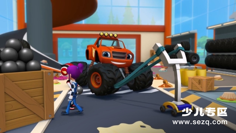 烈焰与怪物卡车 - 动画资源画廊第5张