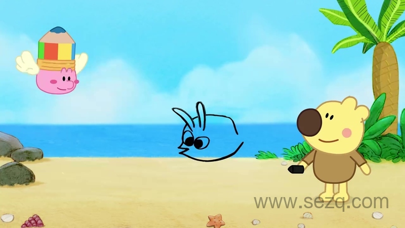 小小画家熊小米 海洋篇 - 动画资源画廊第7张