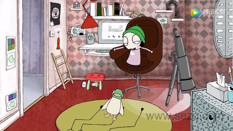 莎拉与乖乖鸭 - 动画资源画廊第4张