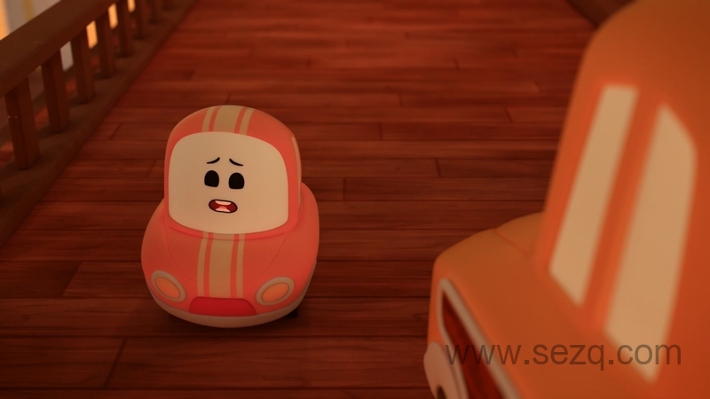 小小车向前冲 - 动画资源画廊第4张