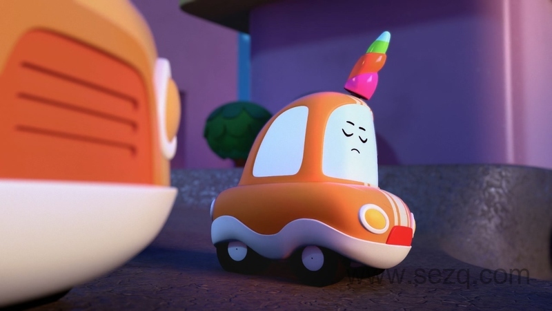 小小车向前冲 - 动画资源画廊第9张