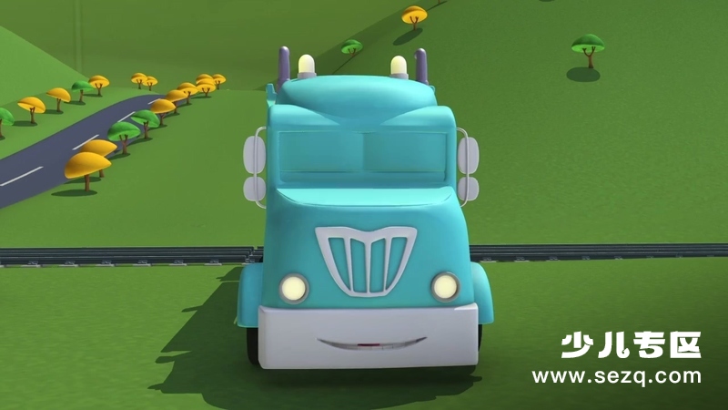 汽车城之警车和消防车 - 动画资源画廊第3张