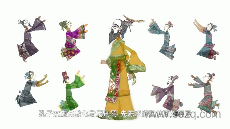 皮影动画·孔子故事五十则 - 动画资源画廊第8张