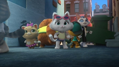 意大利动画片《四喜猫 44 Cats》第一季 国语版52集+英语版52集 全52集MP4下载 - 少儿专区