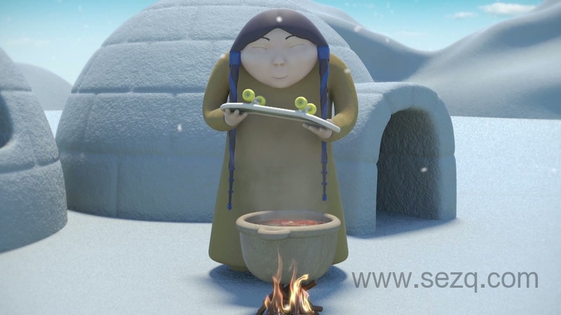 爱斯基摩女孩 - 动画资源画廊第2张