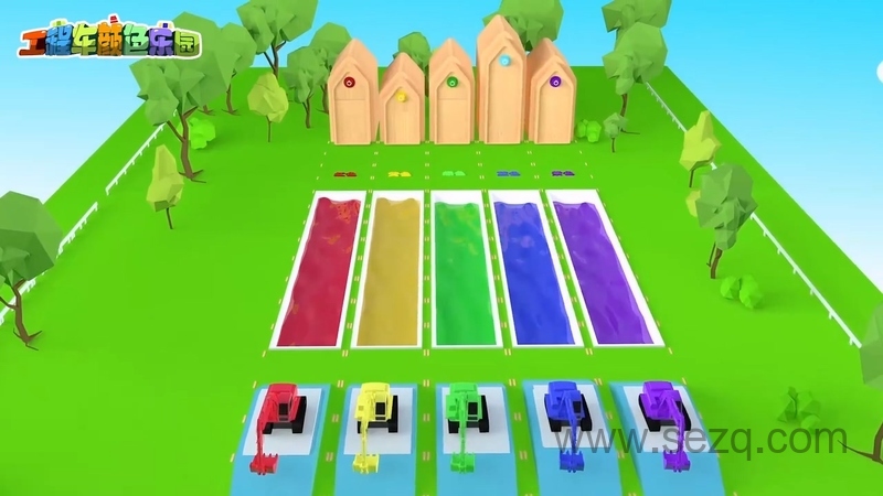 工程车颜色乐园 - 动画资源画廊第8张