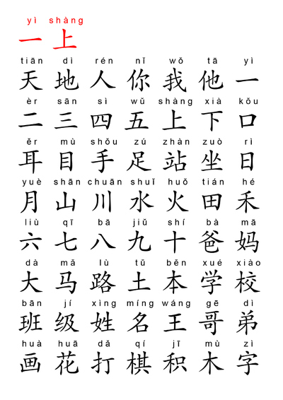一年级上册语文识字与拼音学习（拼音版）（61页） - 少儿专区
