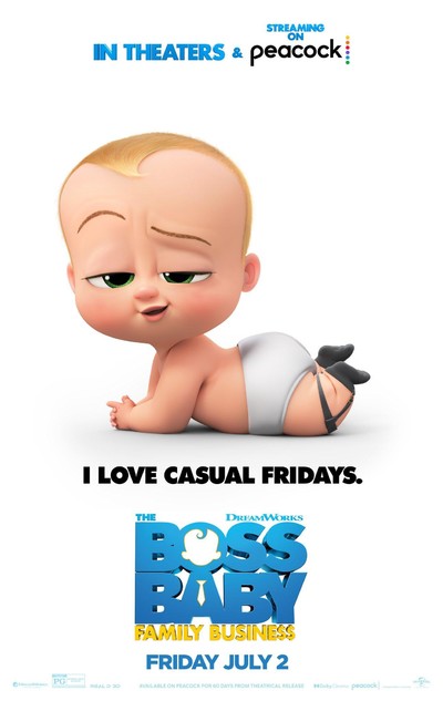 梦工厂动画电影《宝贝老板2：家族企业 The Boss Baby: Family Business》英语中英双字 MP4下载 - 少儿专区