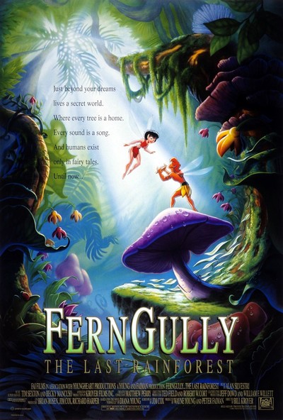 欧美动画电影《最后的雨林 FernGully: The Last Rainforest》英语中字 MKV下载 - 少儿专区