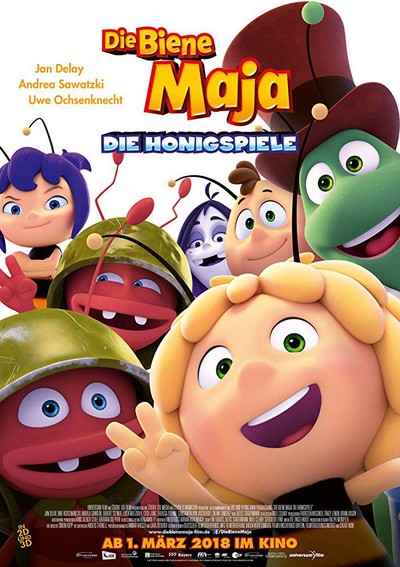 海外动画电影《玛雅蜜蜂历险记2：蜜糖游戏 Maya the Bee: The Honey Games》英语中英双字 MP4下载 - 少儿专区