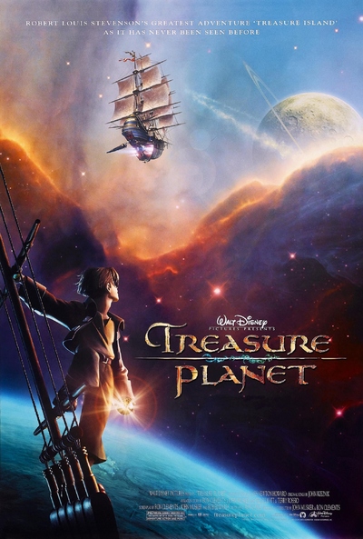 迪士尼动画电影《星银岛 Treasure Planet》国粤英三音轨中英双字 MKV下载 - 少儿专区