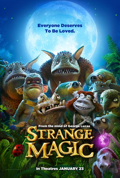 美国动画电影《仲夏夜魔法 Strange Magic》英语中英双字 MP4下载 - 少儿专区