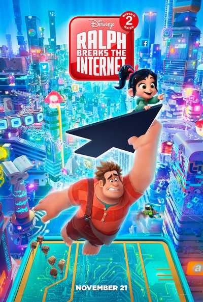 迪士尼动画电影《无敌破坏王2：大闹互联网 Ralph Breaks the Internet》中英双语 MP4下载 - 少儿专区