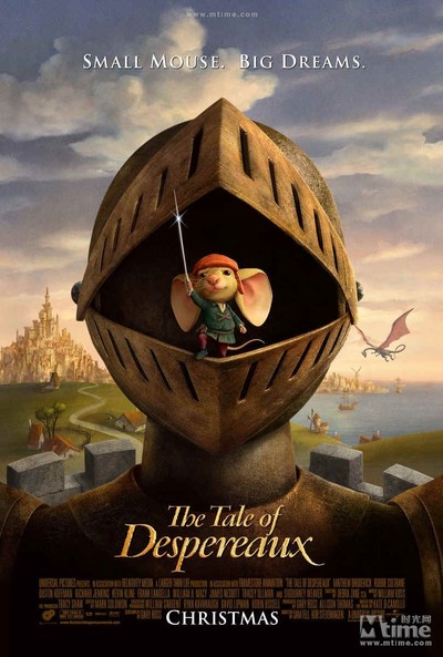美国动画电影《浪漫的老鼠 The Tale of Despereaux》国英双语中字 MKV下载 - 少儿专区