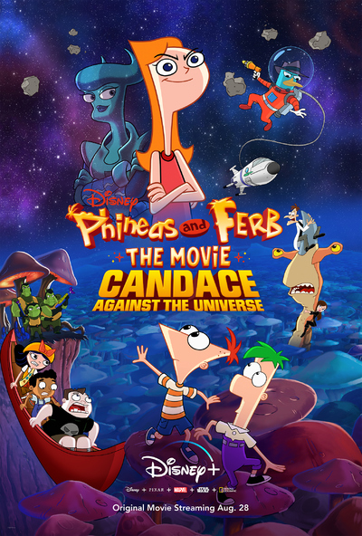 迪士尼动画电影《飞哥与小佛大电影：坎迪斯对抗宇宙 Phineas and Ferb The Movie: Candace Against the Universe》英语版 MP4下载 - 少儿专区