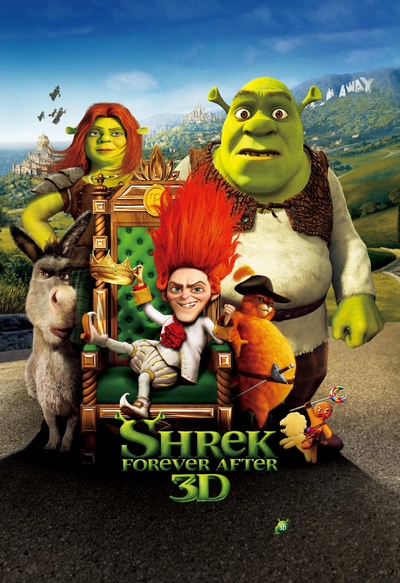 梦工厂动画电影《怪物史瑞克4 Shrek Forever After》国粤英三语中英双字 MKV下载 - 少儿专区