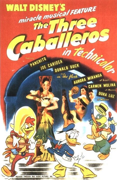 迪士尼动画电影《三骑士 The Three Caballeros》英语中字 AVI下载 - 少儿专区