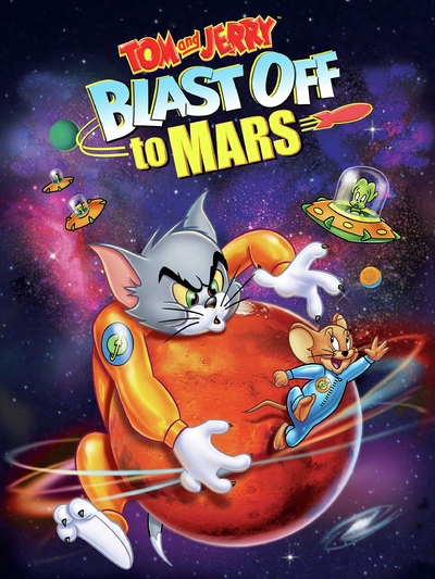 美国动画电影《猫和老鼠：火星之旅 Tom and Jerry Blast Off to Mars》英语中英双字 MP4下载 - 少儿专区