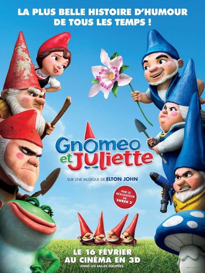 英国动画电影《吉诺密欧与朱丽叶 Gnomeo&Juliet》国语配音中文字幕 MVB下载 - 少儿专区