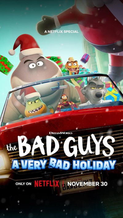 梦工厂动画电影《坏蛋联盟：坏坏假期 The Bad Guys: A Very Bad Holiday》多国语言(含国语)+多国字幕(含中文) MKV下载 - 少儿专区