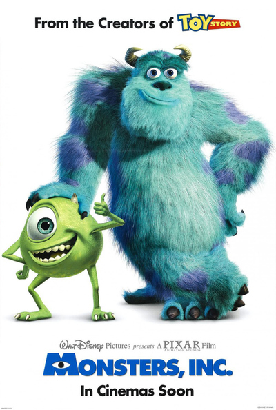 迪士尼动画电影《怪兽电力公司 Monsters, Inc.》中英双语 MVB下载 - 少儿专区
